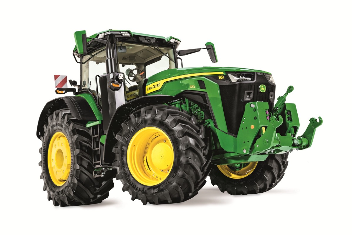 John Deere 8R 370 tractor | Tractor Library