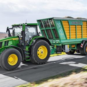 John Deere 7R 350 tractor - image #1