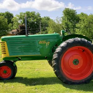 Oliver 77 tractor - image #2