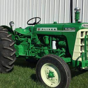 Oliver 550 tractor - image #1