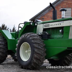 Oliver 2455 tractor - image #1