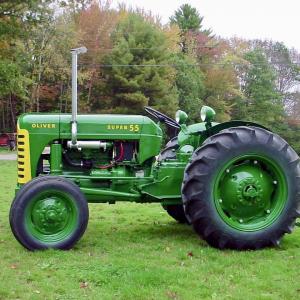 Oliver Super 55 tractor - image #4