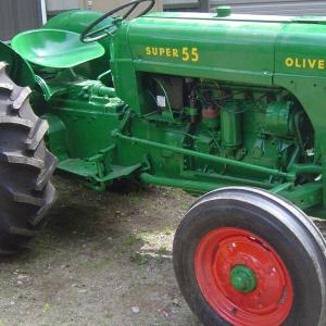 Oliver Super 55 tractor - image #5