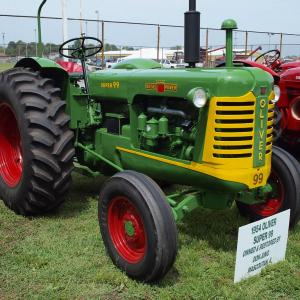 Oliver Super 99 tractor - image #2