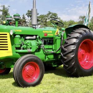 Oliver Super 99 tractor - image #3
