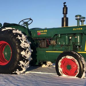 Oliver Super 99 tractor - image #6
