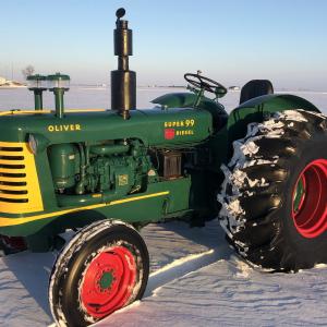 Oliver Super 99 tractor - image #1