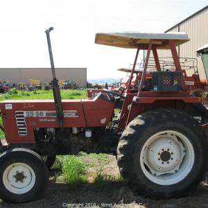 Hesston 55-56 tractor - image #1