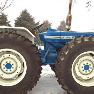 County 754 tractor - image #1
